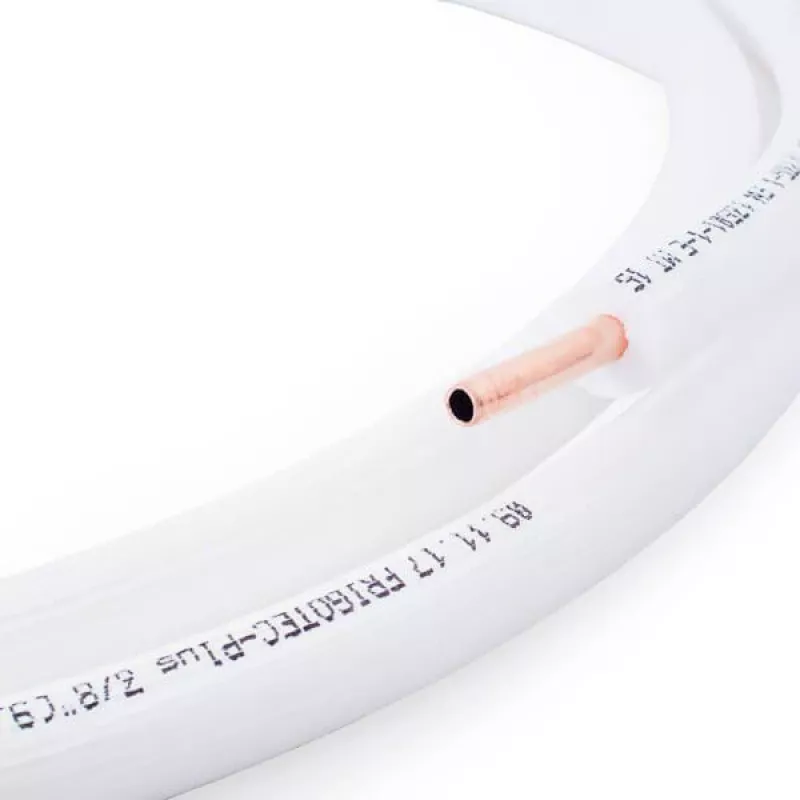 TIVENTO Flex Eel-isoleeritud vasktoru 1/4 inch (6,35 mm) - 50 m rull