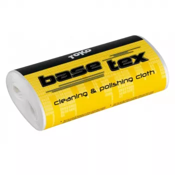Toko Base Tex suusa- ja lumelauapuhastuslapp rullis 20m x 15cm valge