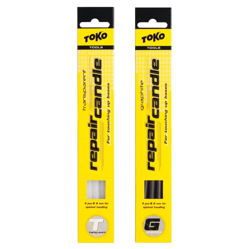 TOKO Repair Candle Graphite P-Tex 6mm 5-Pack Black