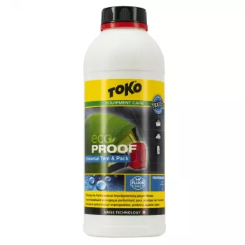TOKO Tent and Pack Proof 1000 ml Refill - Kangastöötlus ja veekindlustus telkidele, seljakottidele, välitekstiilidele