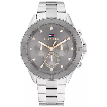 Tommy Hilfiger Damon meeste kvarts-analoogkell 40mm roostevaba teras sinine sihverplaat