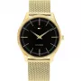Tommy Hilfiger Meeste 1710469 Analoog Kvartskell 40mm Sinise Sihtnumbri ja Pruuni Nahkrihmaga