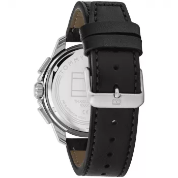Tommy Hilfiger meeste 1710619 analoogkvartskell 46mm sinise numbrilaual ja roostevabast terasest