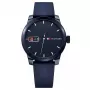 Tommy Hilfiger meeste 1791381 analoogkvartskell 42mm sinise numbrilaud ja pruuni nahkrihmaga