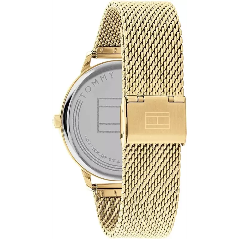Tommy Hilfiger meeste 1791877 analoogkvartskell 43mm roostevabast terasest sinise sihverplaadiga