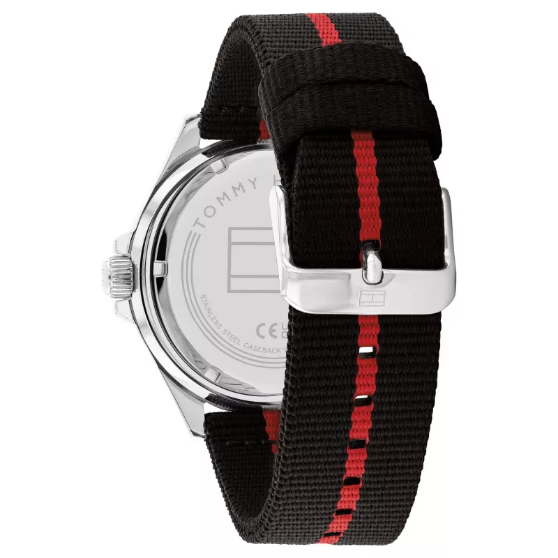 Tommy Hilfiger meeste 1792010 analoogkvartskell 43mm roostevaba teras sinine sihverplaat