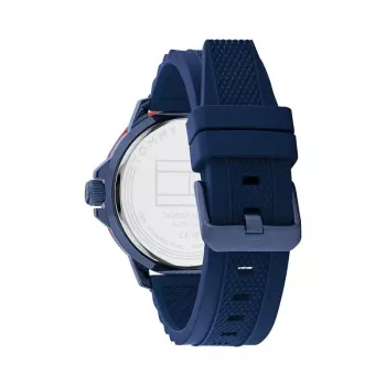 Tommy Hilfiger meeste 1792022 analoogkvartskell 48mm roostevaba teras sinine sihverplaat