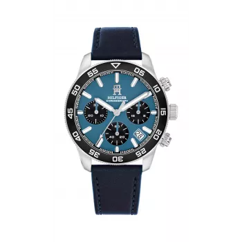 Tommy Hilfiger Meeste 1792187 Analoog Kvartskell 41mm Roostevaba Teras Sinine Siht