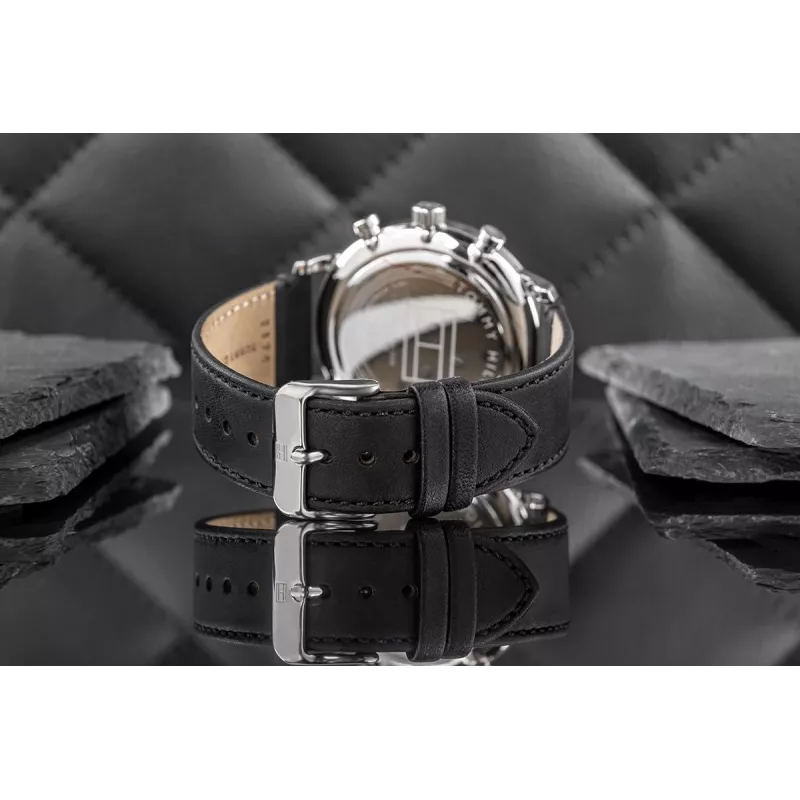 Tommy Hilfiger Meeste Damon Kvarts Roostevabast Terasest Kell 40mm Sinine Sihtnumber 1710565
