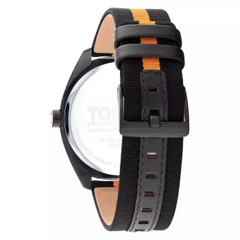 Tommy Hilfiger meeste Damon kvartskell 1792042 45 mm roostevabast terasest sinise numbrilaual