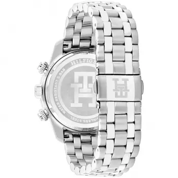 Tommy Hilfiger meeste kvartskell Damon 1792185 41mm sinise numbrilaual ja roostevabast terasest