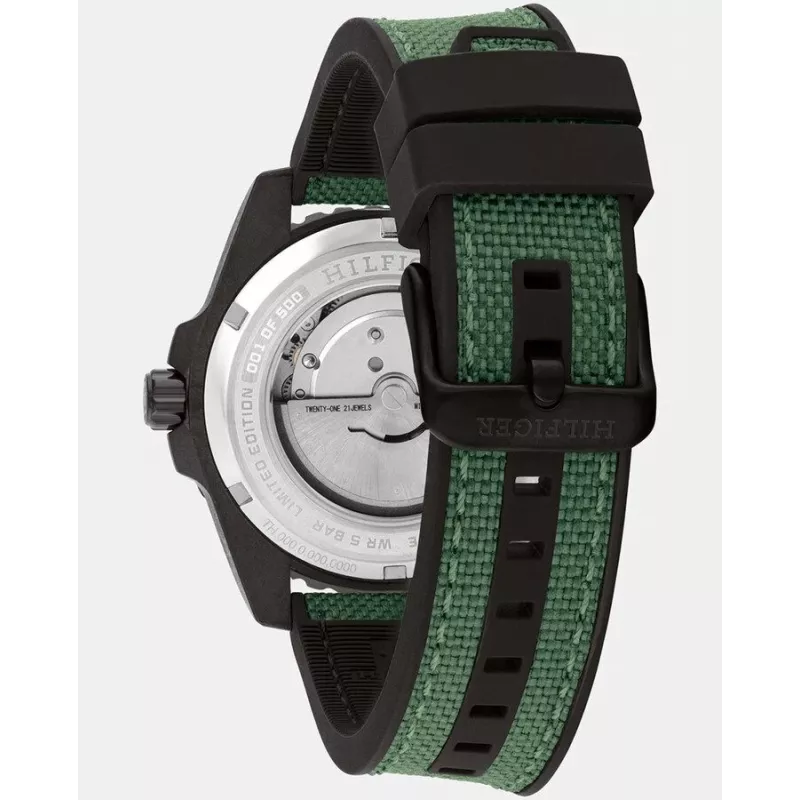 Tommy Hilfiger meeste Daniel kvartskell 1792161 42mm sinise numbrilaud ja pruuni nahkrihmaga