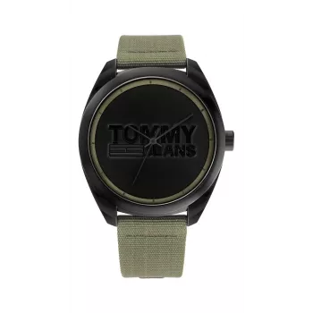 Tommy Hilfiger Meeste Decker Kronograafkell 1792040 45 mm Roostevaba Teras Sinine Siht