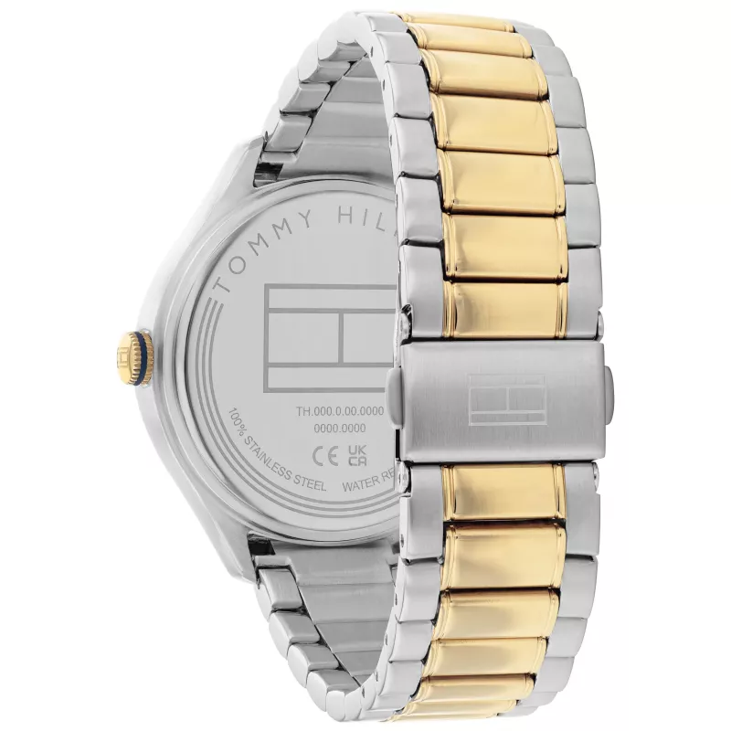 Tommy Hilfiger Meeste Decker Kvartskell 1782658 40mm Sinise Sihtnäidikuga Roostevabast Terasest