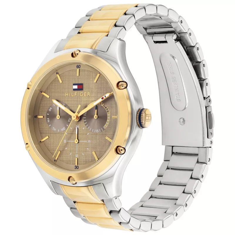 Tommy Hilfiger Meeste Decker Kvartskell 1782658 40mm Sinise Sihtnäidikuga Roostevabast Terasest