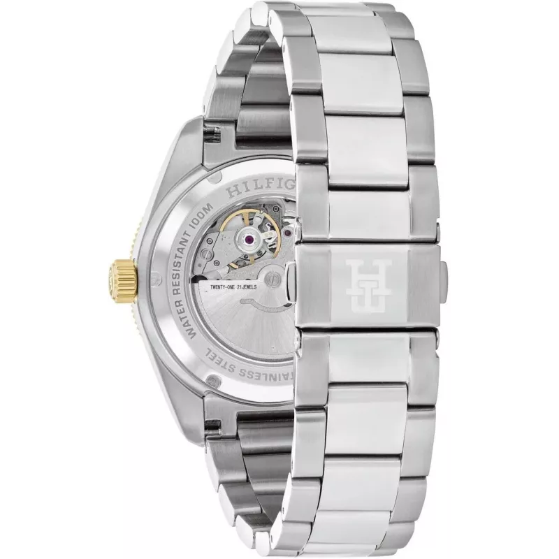 Tommy Hilfiger Meeste Decker Kvartskell 1792155 40mm Sinise Sihtnäidikuga Roostevabast Terasest