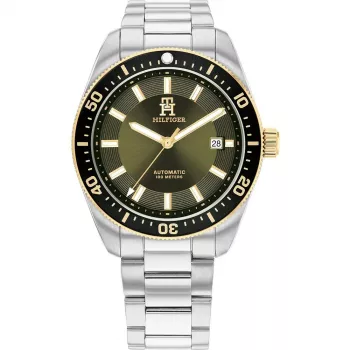 Tommy Hilfiger Meeste Decker Kvartskell 1792155 40mm Sinise Sihtnäidikuga Roostevabast Terasest