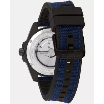 Tommy Hilfiger Men's Decker Quartz Watch 1792160 42mm Stainless Steel Blue Dial