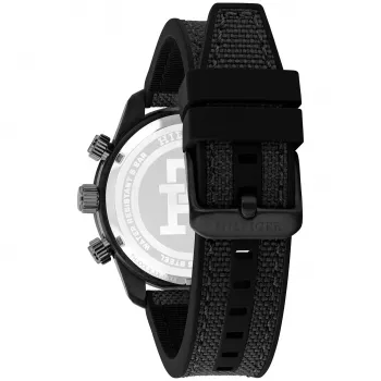 Tommy Hilfiger Decker meeste kvartskell 1792182 41mm sinine sihverplaat pruun nahk