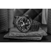 Tommy Hilfiger meeste Decker kvartskell 44mm roostevaba teras sinine sihverplaat pruun nahkrihm