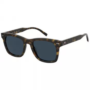 Tommy Hilfiger Meeste Päikeseprillid TH-2184-S-086 Havana Raam Hallid Läätsed 52mm