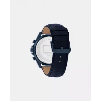 TOMMY HILFIGER meeste käekell 1710655 48mm roostevabast terasest sinise numbrilaual