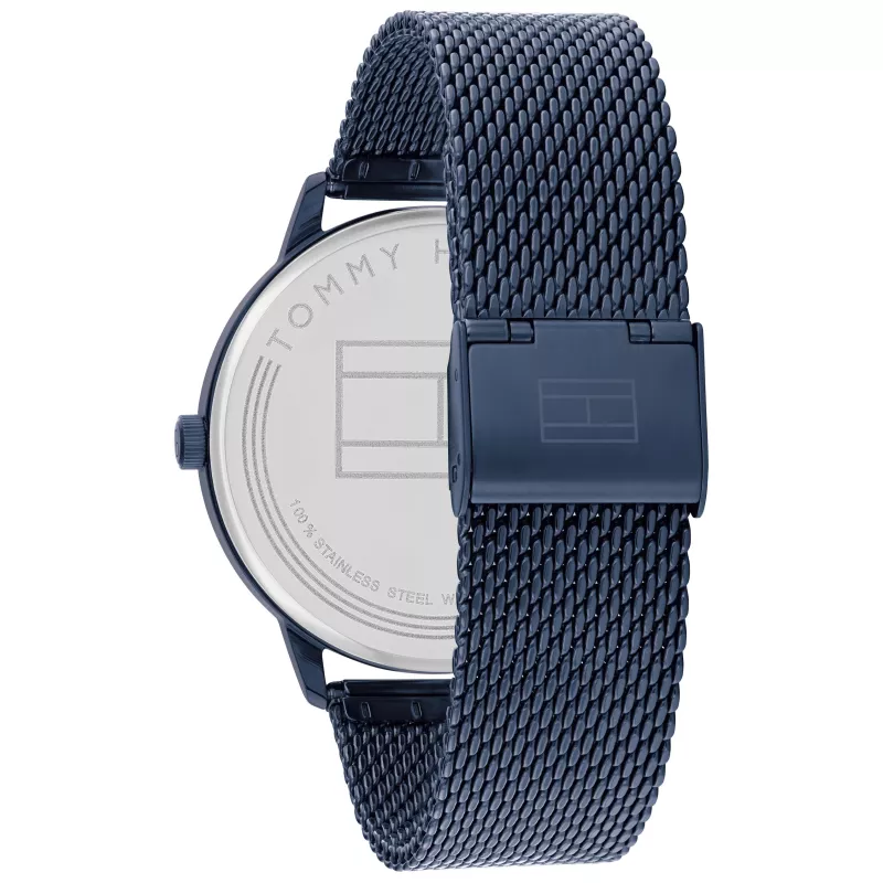 Tommy Hilfiger meeste käekell 1791841 43mm roostevaba teras sinine sihverplaat