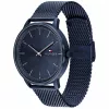 Tommy Hilfiger meeste käekell 1791841 43mm roostevaba teras sinine sihverplaat