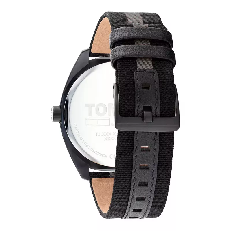 Tommy Hilfiger meeste käekell 1792039 45 mm sinise numbrilaua ja pruuni nahkrihmaga