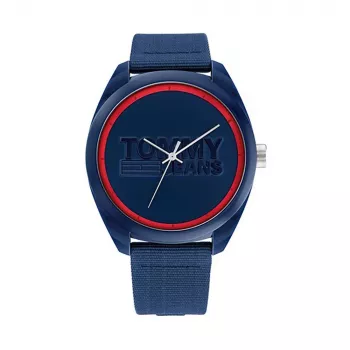 Tommy Hilfiger meeste käekell 1792041 45 mm sinise numbrilaua ja pruuni nahkrihmaga