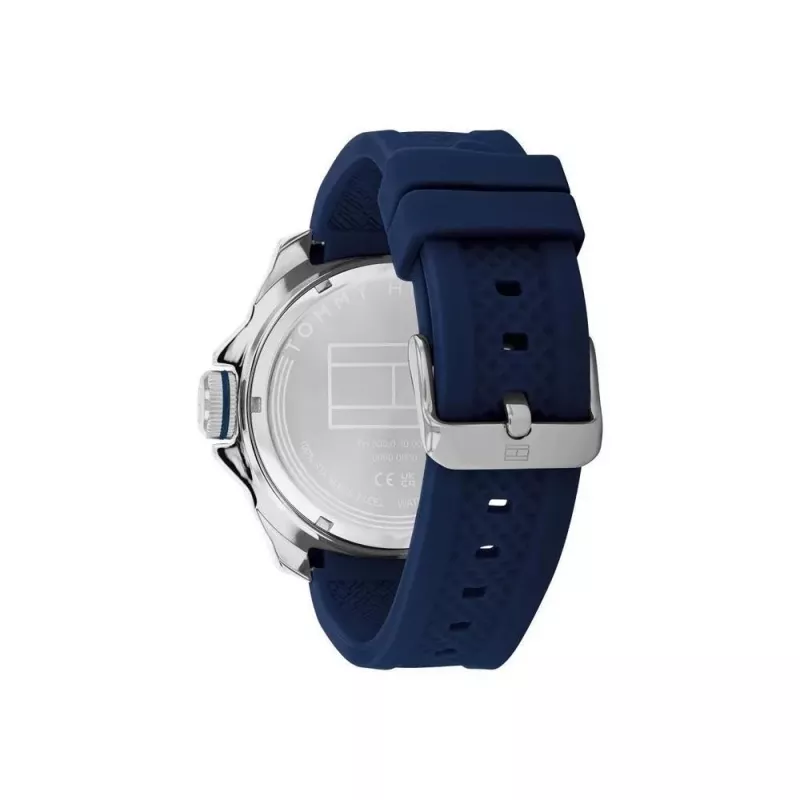 Tommy Hilfiger meeste käekell 1792134 48mm roostevabast terasest sinise sihverplaadiga