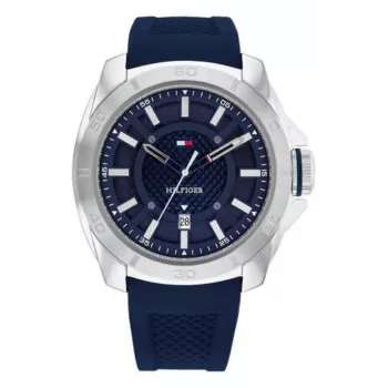 Tommy Hilfiger meeste käekell 1792134 48mm roostevabast terasest sinise sihverplaadiga