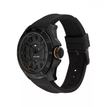 Tommy Hilfiger meeste käekell 1792137 49mm roostevabast terasest sinise sihverplaadiga kronograaf