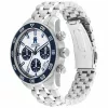 Tommy Hilfiger meeste käekell 1792157 41mm sinise numbrilaud ja pruun nahkrihm