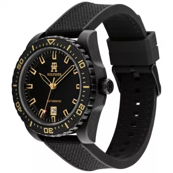 Tommy Hilfiger meeste käekell 1792159 42mm sinise numbrilaua ja pruuni nahkrihmaga