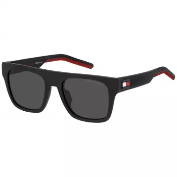 TOMMY HILFIGER TH-1976-S-BLX meeste päikeseprillid, must raam, hall lääts, 52/19/145 mm