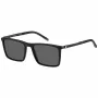 TOMMY HILFIGER TH-2077-S-807 Meeste päikeseprillid, must raam, hallid läätsed, 55/19/145 mm