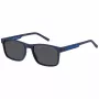 TOMMY HILFIGER TH-2089-S-FLL Meeste Päikeseprillid - Must Atsetaatraam Hallide Polükarbonaat Läätsedega - 56/19/145 mm