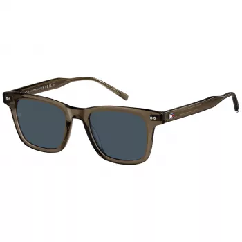 Tommy Hilfiger TH-2127-S-09Q meeste päikeseprillid, matt must hall, 51 mm