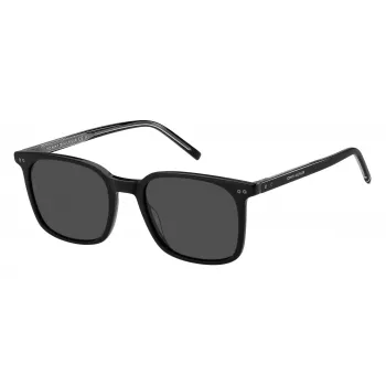 TOMMY HILFIGER TH1938S80753I Unisex Päikeseprillid 53/14/145 mm Must Raam Hallid Läätsed