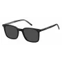 TOMMY HILFIGER TH1938S80753I Unisex Päikeseprillid 53/14/145 mm Must Raam Hallid Läätsed