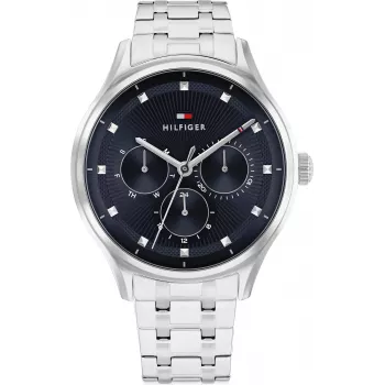 Tommy Hilfiger Women's Ari Quartz Analog Watch 38mm Silver Stainless Steel 1782749