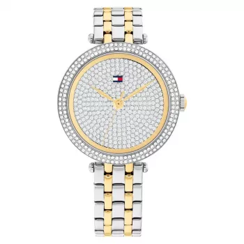 Tommy Hilfiger Blake 1782760 naiste kvarts-analoogkell 34mm hõbedane roostevabast terasest võrk