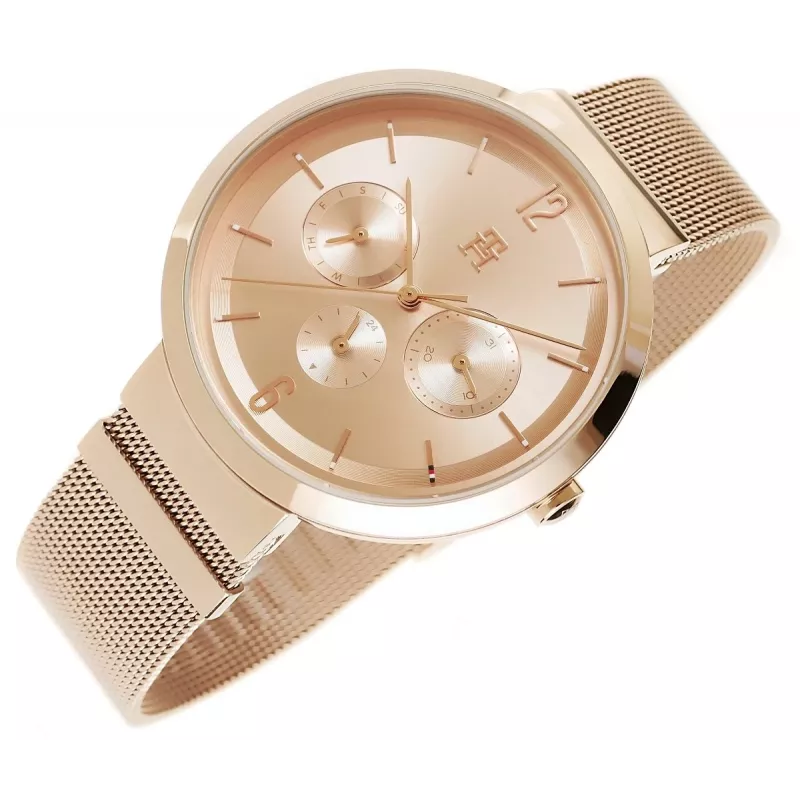 Tommy Hilfiger Women's Pippa Quartz Watch 1782538 40mm Silver Stainless Steel