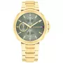 Tommy Hilfiger Naiste Pippa Kvartskell 1782755 38mm Hõbedane Sihtkett Kahetooniline Roostevaba Teras