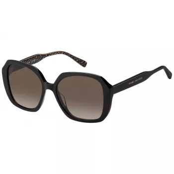 Tommy Hilfiger Women's Sunglasses TH-2105-S-7YQ Havana Acetate Frame Brown Gradient Lens 54/17/140 mm