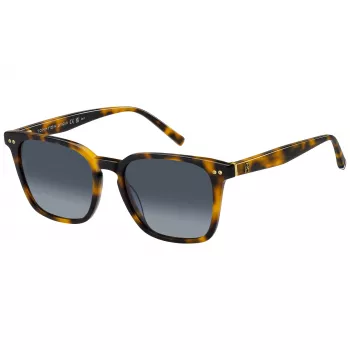 TOMMY HILFIGER Naiste päikeseprillid TH-2158-S-086 Havana pruun ruudukujuline atsetaat 52mm