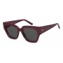 TOMMY HILFIGER Naiste päikeseprillid TH-2223-S-LHF 53/19/140 mm Must atsetaat Hall polükarbonaat UV400