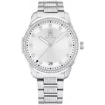 TOMMY HILFIGER Naiste Kell 1782757 (36mm) - Hõbedane roostevabast terasest võrk