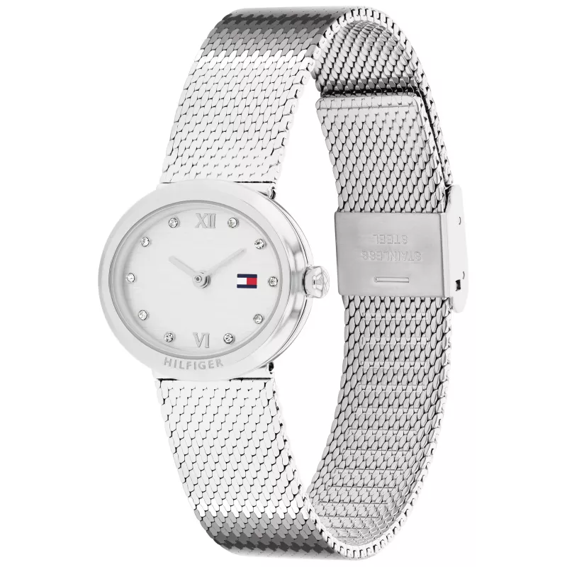 Tommy Hilfiger naiste käekell 1782846 (25mm) - hõbedane roostevaba teras